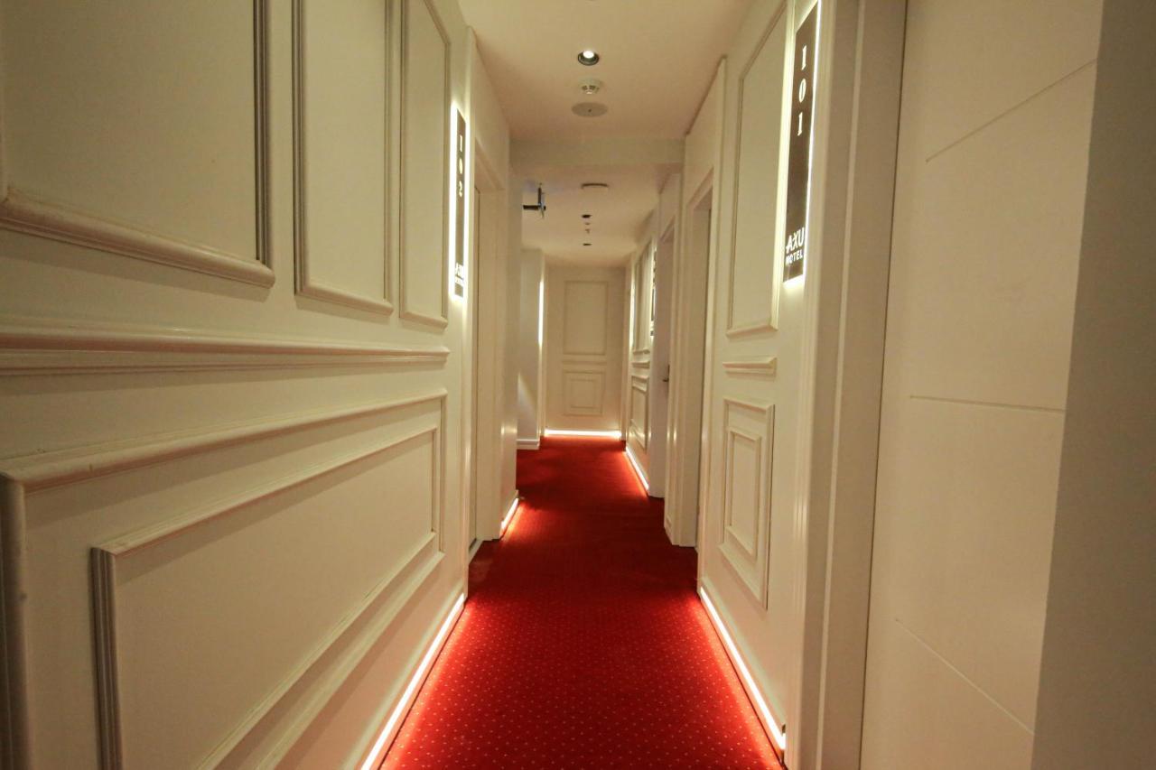 Axu Airport Hotel Arnavutkoy Exterior photo A corridor at the hotel