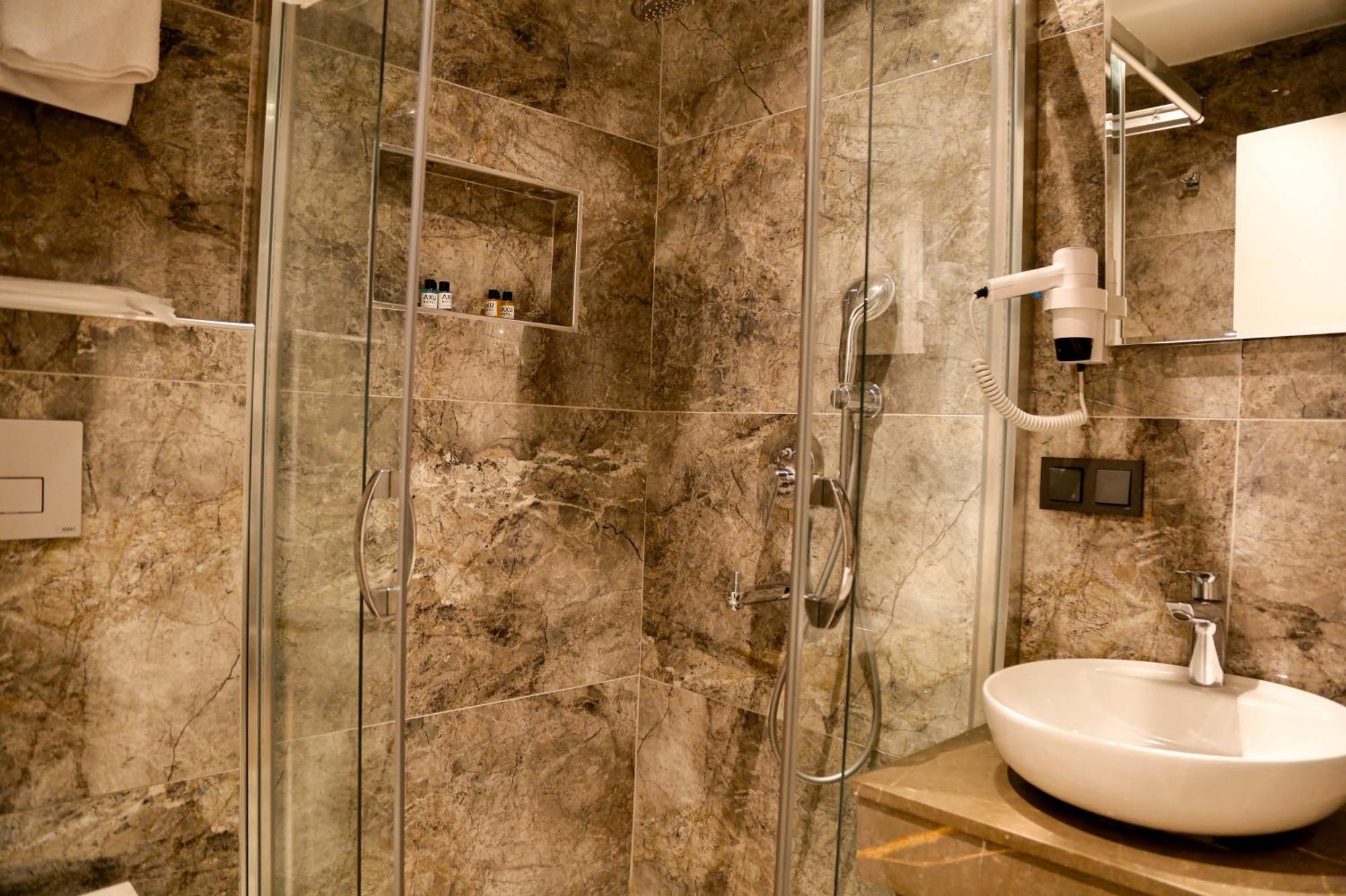 Axu Airport Hotel Arnavutkoy Exterior photo A shower enclosure